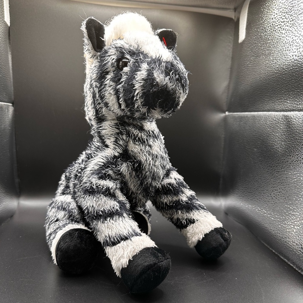 Ty Zebra Beanie Buddy 10x13” KIVU CLASSIC Plush Stuffed Animal 2002 Vtg Retired